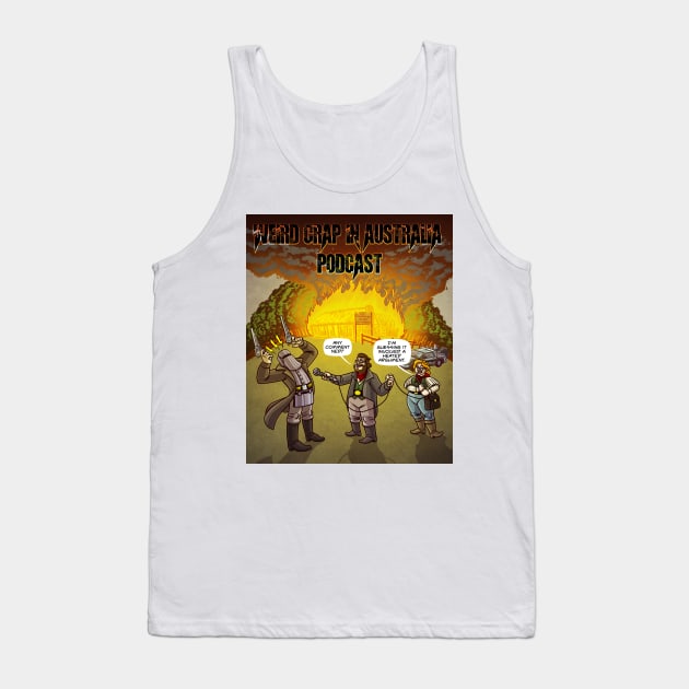 Weird Crap in Australia - The Last Stand of the Ned Kelly Tank Top by WeirdCrapinAus